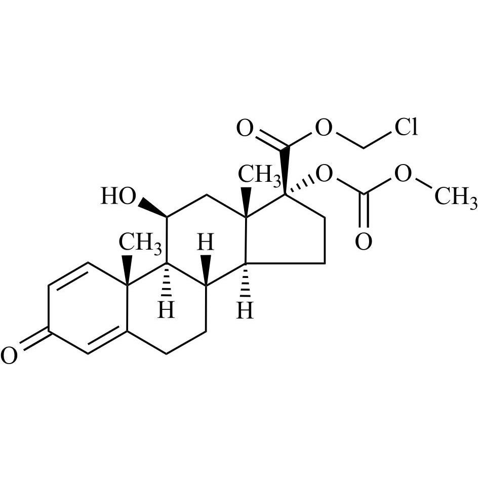 Picture of 17-Methoxycarbonyl Loteprednol