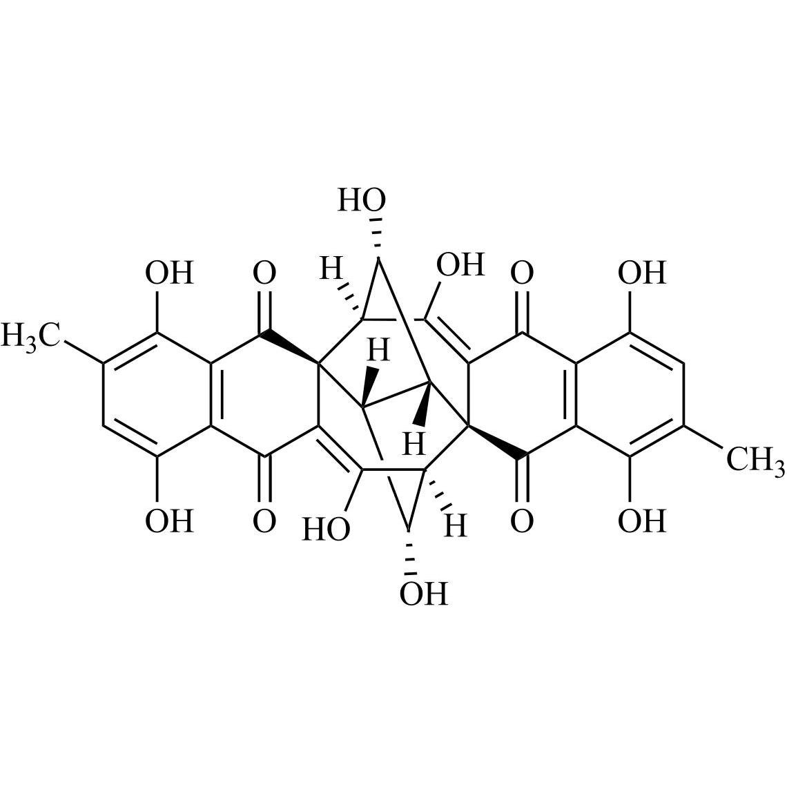 Picture of (-)-Luteoskyrin