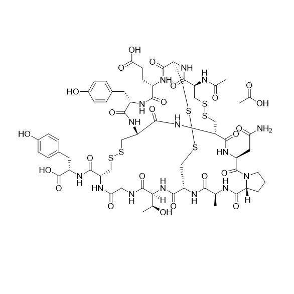 Picture of Linaclotide N-Acetyl  Acetate Salt