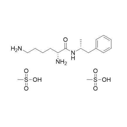 Picture of Lisdexamphetamine enantiomer (R,R) Methanesulfonate Salt