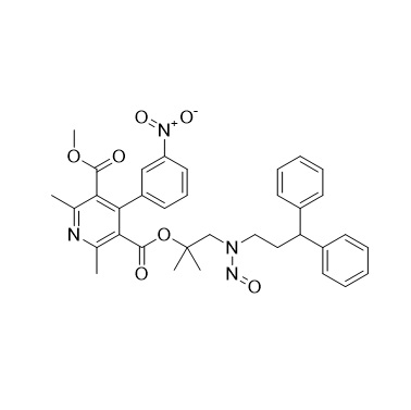 Picture of N-Desmethyl N-Nitroso Lercanidipine EP Impurity C