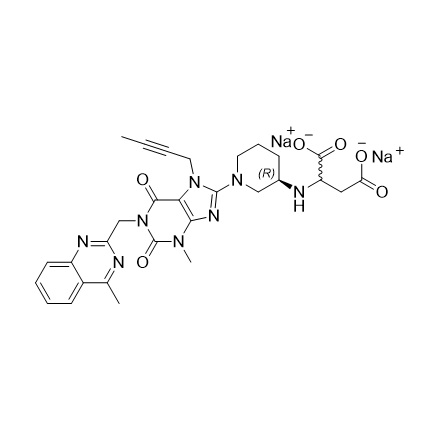 Picture of Linagliptin Fumaric Acid Adduct Na Salt