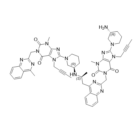 Picture of Linagliptin Dimer Impurity 3  (S Isomer)