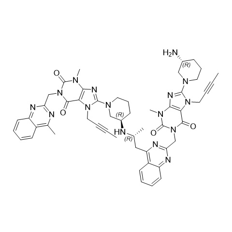 Picture of Linagliptin Dimer Impurity 3  (R Isomer)
