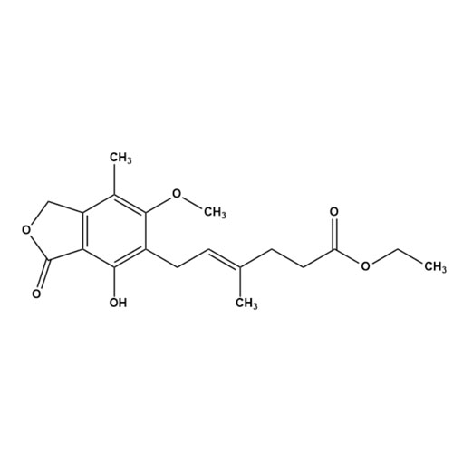 Show details for Mycophenolate Mofetil Ethyl Ester Picture of Mycophenolate Mofetil Ethyl Ester