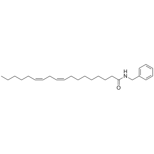 Show details for (9Z,12Z)-N-benzyloctadeca-9,12-dienamide Picture of (9Z,12Z)-N-benzyloctadeca-9,12-dienamide