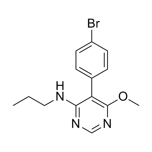 Picture of 5-(4-bromophenyl)-6-methoxy-N-propylpyrimidin-4-amine