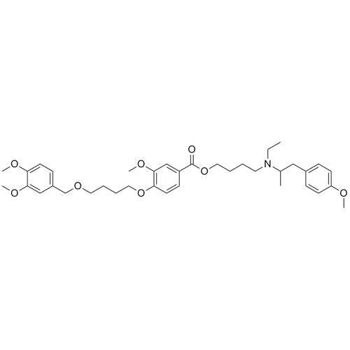 Picture of Mebeverine Impurity G1