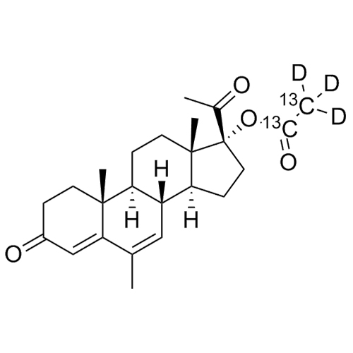 Picture of Megestrol Acetate-13C2-d3