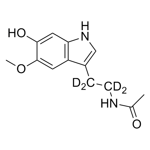 Show details for 6-Hydroxy Melatonin-d4 Picture of 6-Hydroxy Melatonin-d4