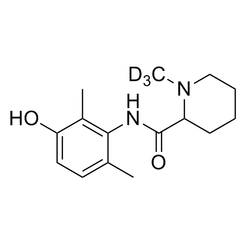 Picture of 3-Hydroxy Mepivacaine-d3