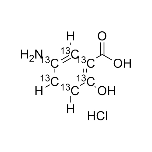 Show details for Mesalamine-13C6 HCl Picture of Mesalamine-13C6 HCl