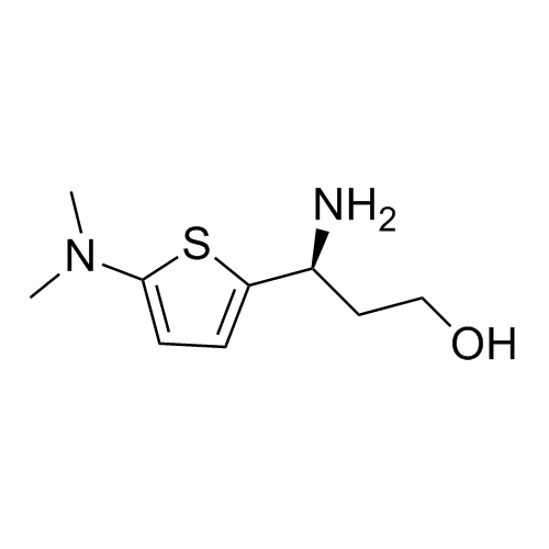 Show details for (S)-gama-amino-5-(dimethylamino)-2-thiophenepropanol Picture of (S)-gama-amino-5-(dimethylamino)-2-thiophenepropanol