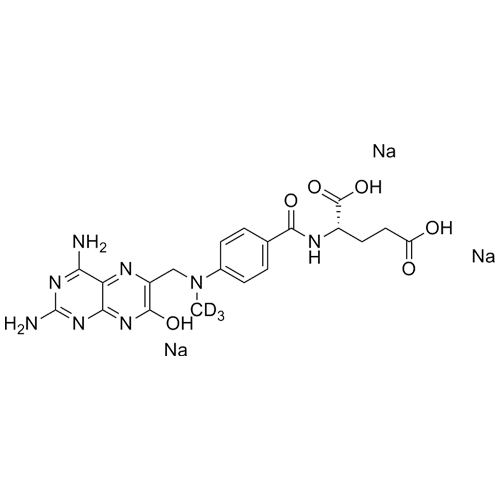 Picture of 7-Hydroxy Methotrexate-d3 Sodium Salt