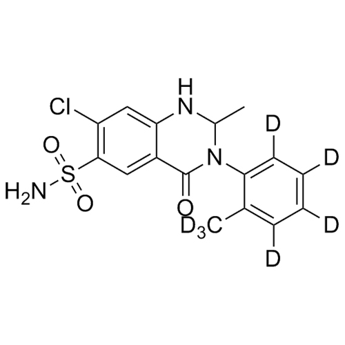Show details for Metolazone-d7 Picture of Metolazone-d7