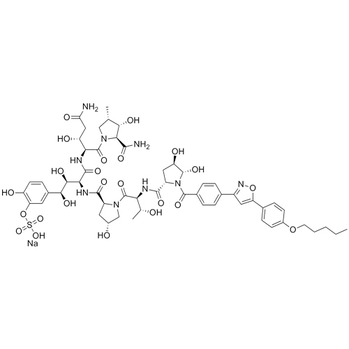 Show details for Micafungin Impurity A Picture of Micafungin Impurity A
