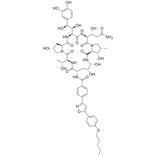 Show details for Micafungin Impurity D Picture of Micafungin Impurity D