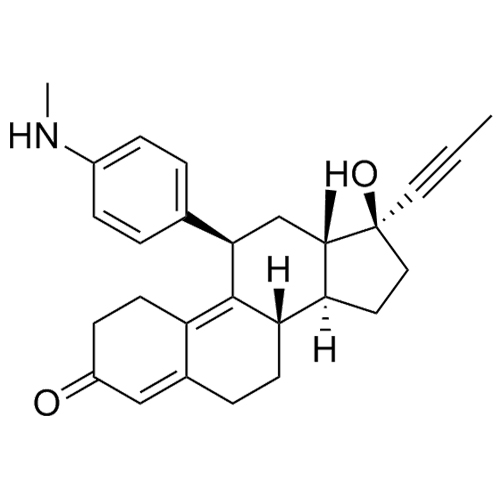 Show details for N-Desmethyl Mifepristone Picture of N-Desmethyl Mifepristone