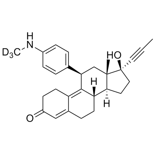 Picture of N-Demethyl Mifepristone-D3