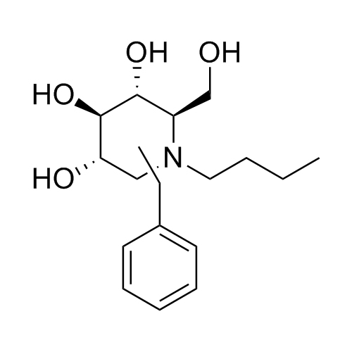 Picture of mono-Benzyl Miglustat (Mixture of Isomers)