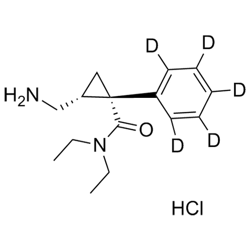 Show details for L-Milnacipran-d5 HCl Picture of L-Milnacipran-d5 HCl