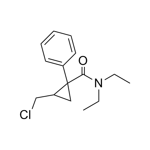 Show details for rac 2-Desaminomethyl-2-chloromethyl Milnacipran Picture of rac 2-Desaminomethyl-2-chloromethyl Milnacipran