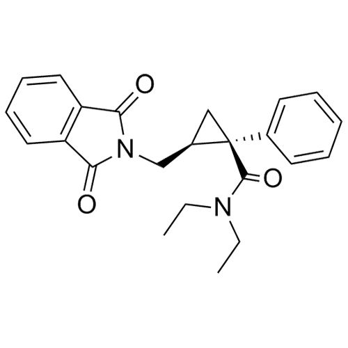 Show details for Milnacipran Phthalimide Impurity (1R,2S) Picture of Milnacipran Phthalimide Impurity (1R,2S)