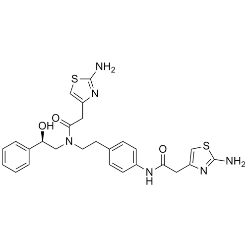 Show details for N-(2-Amino-4-thiazolyl)acetyl Mirabegron Picture of N-(2-Amino-4-thiazolyl)acetyl Mirabegron