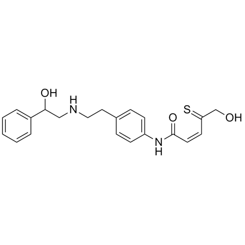 Picture of Mirabegron 4-thioxopent-2-enamide Impurity (Racemic Mixture)