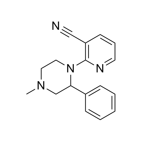 Show details for Mirtazapine Carbonitrile Impurity Picture of Mirtazapine Carbonitrile Impurity