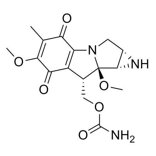 Show details for Mitomycin A Picture of Mitomycin A