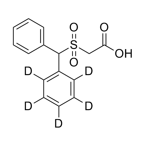 Show details for Modafinil-d5 Acid Sulfone Picture of Modafinil-d5 Acid Sulfone