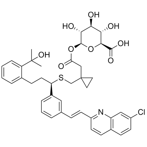 Show details for Montelukast-Acyl-Glucuronide Picture of Montelukast-Acyl-Glucuronide