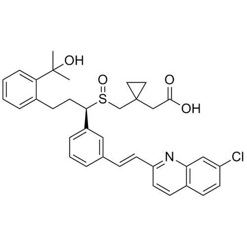 Picture of Montelukast Sulfoxide (Mixture of Diastereomers)