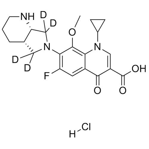 Show details for Moxifloxacin-d4 HCl Picture of Moxifloxacin-d4 HCl