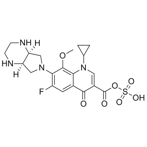 Show details for Moxifloxacin acyl sulfate Picture of Moxifloxacin acyl sulfate