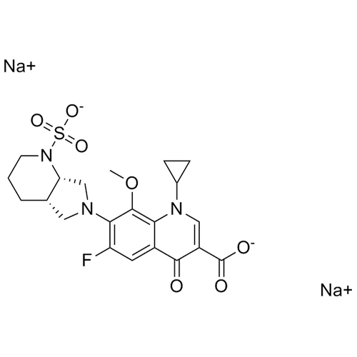 Picture of Moxifloxacin N-Sulfate Disodium Salt