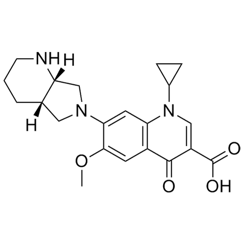 Show details for 6-Methoxy Moxifloxacin Picture of 6-Methoxy Moxifloxacin