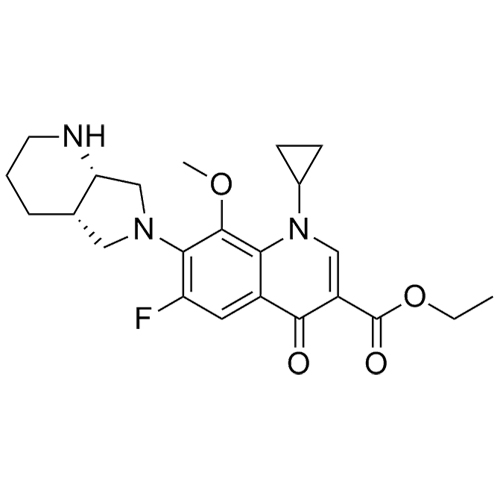 Show details for Moxifloxacin Ethyl Ester Picture of Moxifloxacin Ethyl Ester