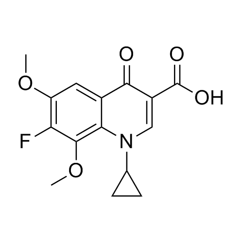 Show details for Moxifloxacin Impurity 12 Picture of Moxifloxacin Impurity 12