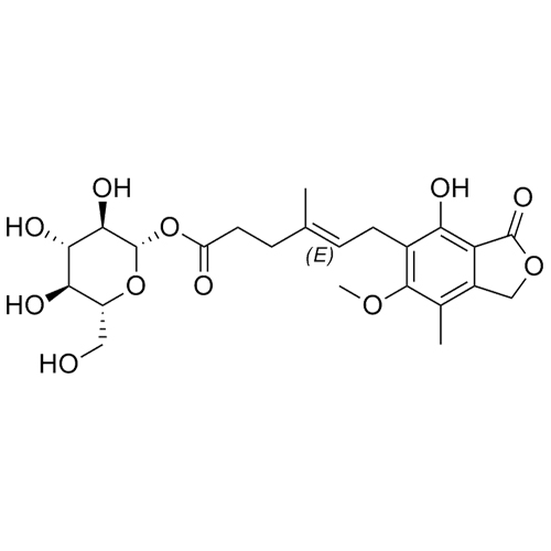 Picture of Mycophenolic Acid Acyl Glucuronide (Mixture of Diastereomers)