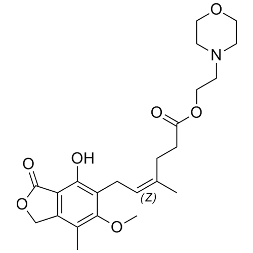 Show details for Mycophenolate Mofetil EP Impurity C Picture of Mycophenolate Mofetil EP Impurity C