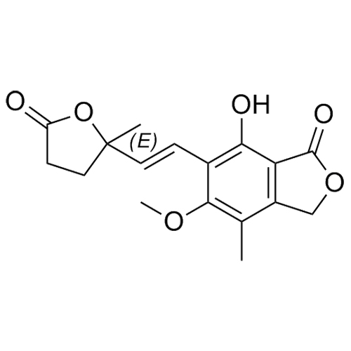 Show details for Vinyl Lactone Analogue of Mycophenolic Acid Picture of Vinyl Lactone Analogue of Mycophenolic Acid