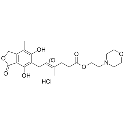 Show details for Mycophenolate Mofetil Impurity A HCl Picture of Mycophenolate Mofetil Impurity A HCl