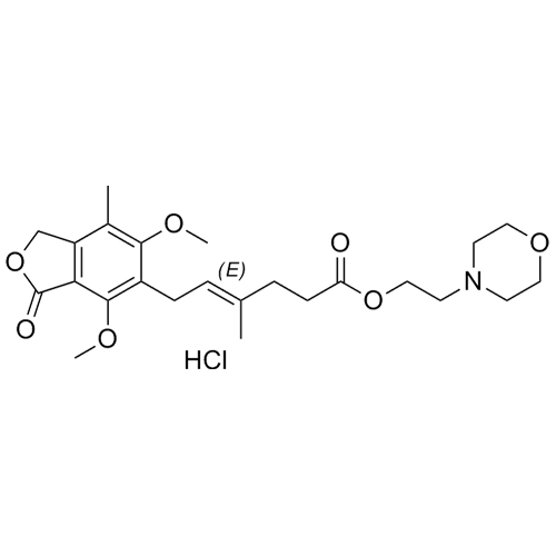 Show details for Mycophenolate Mofetil EP Impurity D HCl Picture of Mycophenolate Mofetil EP Impurity D HCl