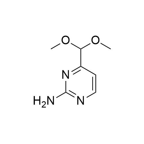 Show details for 4-(Dimethoxymethyl)pyrimidin-2-amine Picture of 4-(Dimethoxymethyl)pyrimidin-2-amine