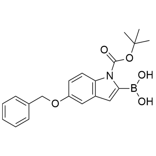 Show details for 5-Benzyloxy-1-BOC-indole-2-boronic acid Picture of 5-Benzyloxy-1-BOC-indole-2-boronic acid