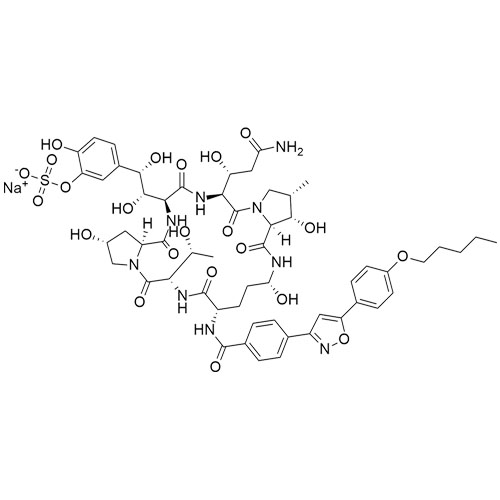 Show details for Micafungin Impurity E Picture of Micafungin Impurity E