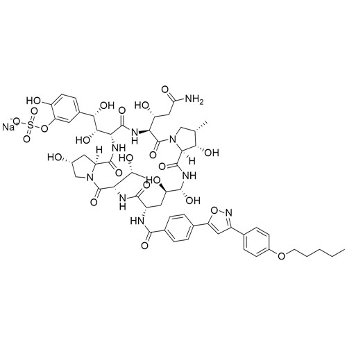 Show details for Micafungin Impurity H Picture of Micafungin Impurity H