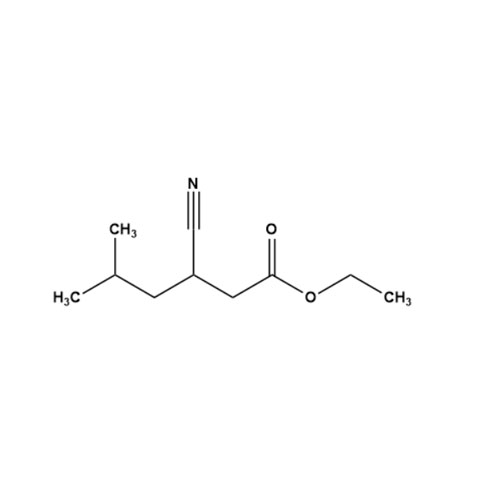 Show details for 3-Cyano-5-methylhexanoic acid ethyl ester Picture of 3-Cyano-5-methylhexanoic acid ethyl ester